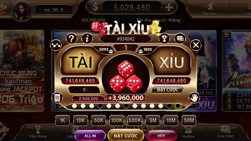 Chiến thuật đánh tài xỉu