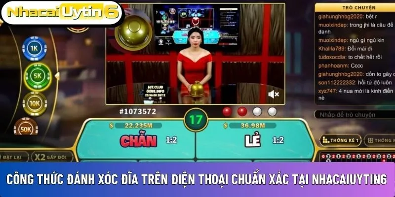 Công thức đánh xóc đĩa trên điện thoại